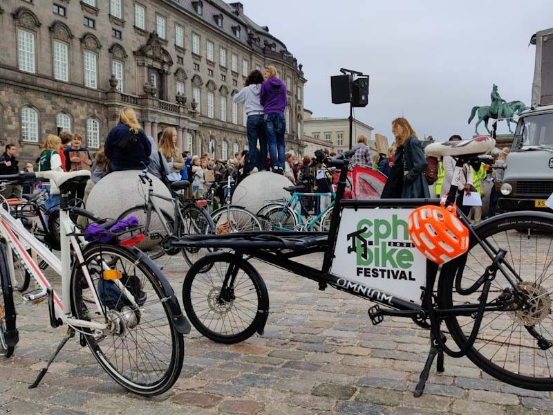 Demonstration at Christianborg